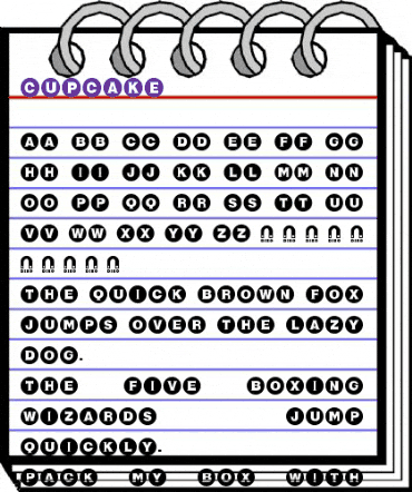 Cupcake Regular animated font preview Cupcake Regular animated font preview