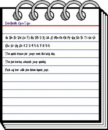 Cute Gorilla Regular animated font preview Cute Gorilla Regular animated font preview