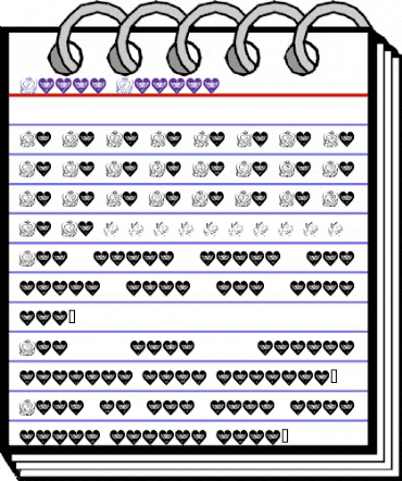 Cutey Cupids Regular animated font preview Cutey Cupids Regular animated font preview