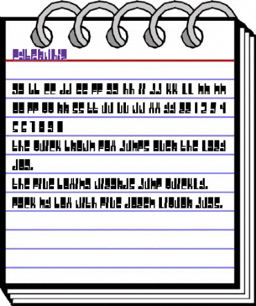 Cyberwhiz Regular animated font preview