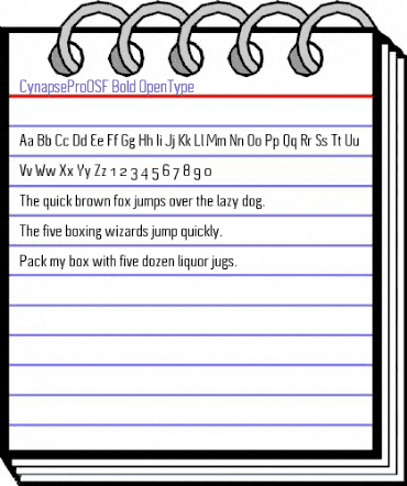 Cynapse Pro OSF Bold animated font preview Cynapse Pro OSF Bold animated font preview