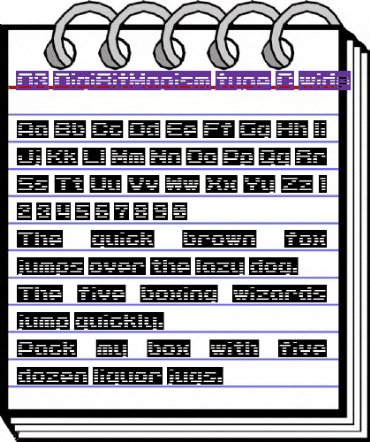D3 DigiBitMapism type C wide Regular animated font preview D3 DigiBitMapism type C wide Regular animated font preview
