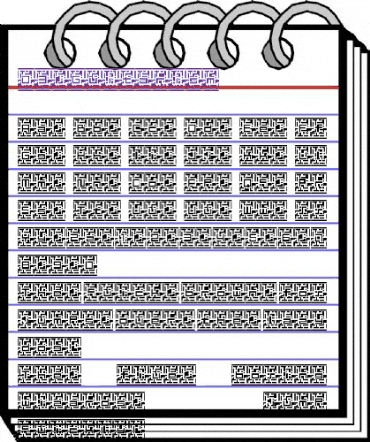 D3 Guitarism Regular animated font preview