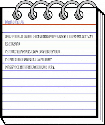 Dama Regular animated font preview