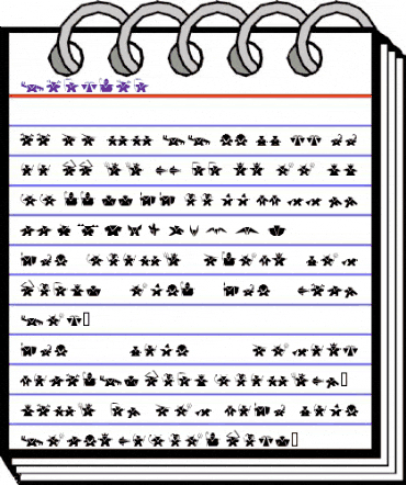 Damgram Regular animated font preview Damgram Regular animated font preview