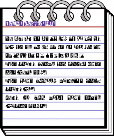 David Carradine David Carradine animated font preview