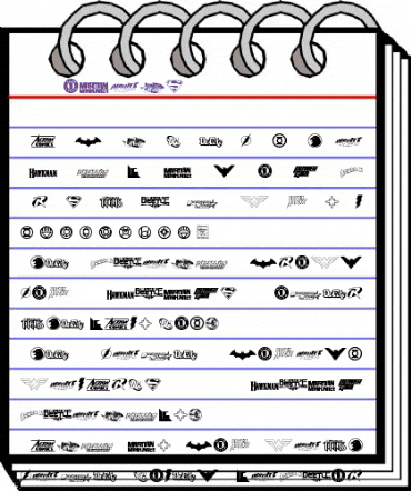 DC Comics Regular animated font preview