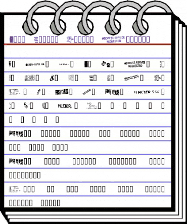 Dead Letter Office Fifteen animated font preview