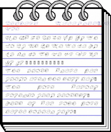 Dealova Monogram_Personal Use Regular animated font preview