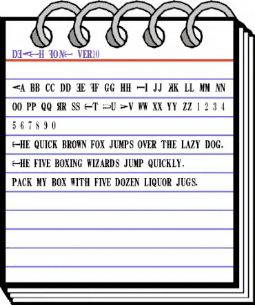 DEATH FONT ver1.0 Regular animated font preview