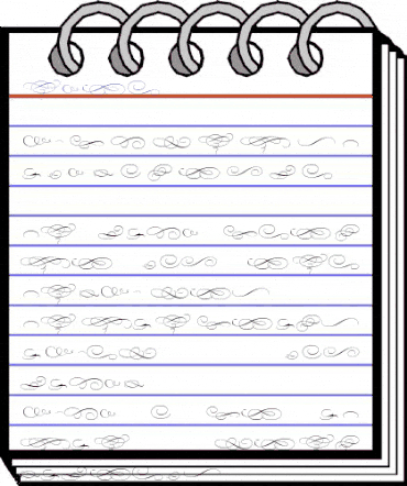 Dekor01 Regular animated font preview