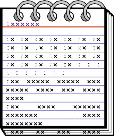 Deleted Regular animated font preview Deleted Regular animated font preview