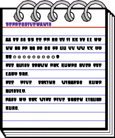 DepressiveManic Regular animated font preview DepressiveManic Regular animated font preview