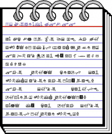 Df Beorama ITC TT Regular animated font preview