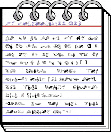 Df FontooniesTT ITC Regular animated font preview