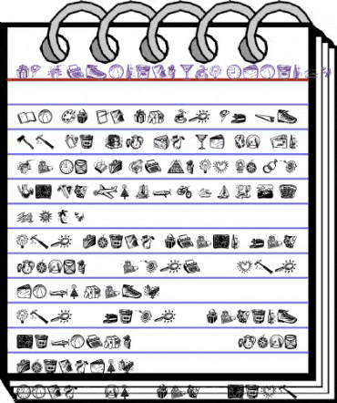 DF Organics LET Plain animated font preview