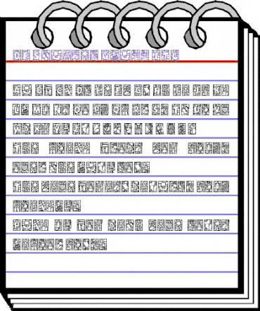 DF Stained Glass ITC Regular animated font preview