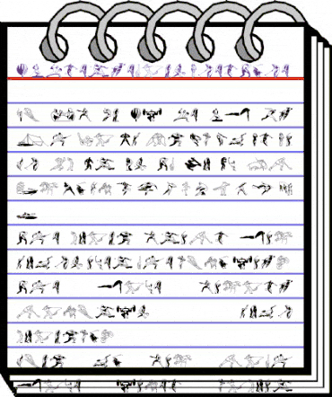 DF Energetics Regular animated font preview