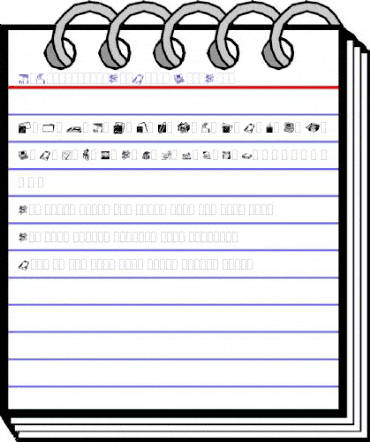 DF Industrials Two Plain animated font preview