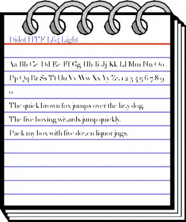 Didot Medium animated font preview Didot Medium animated font preview