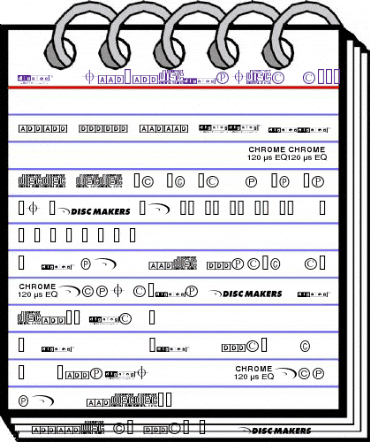 DiscMakerslogo0801 Regular animated font preview