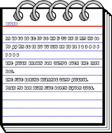 Disko Regular animated font preview Disko Regular animated font preview