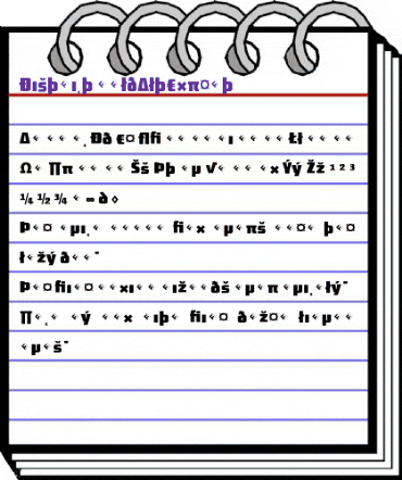 District-BoldAltExpert Regular animated font preview