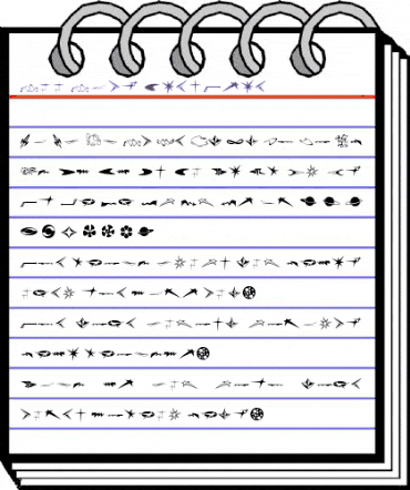 Doo-Dads Regular animated font preview