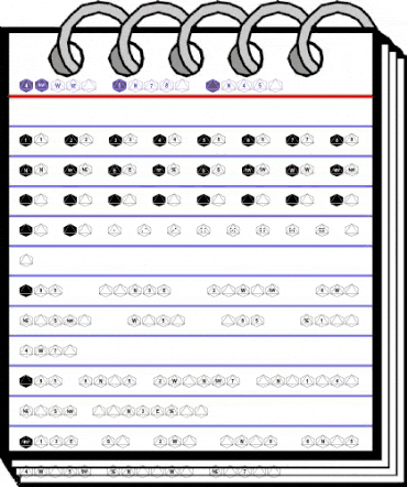 DPoly Eight-Sider Regular animated font preview