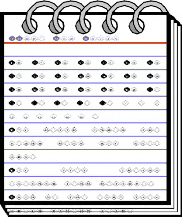 DPoly Ten-Sider Regular animated font preview