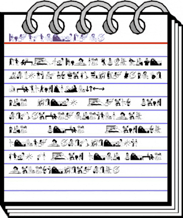 DramaticArts Regular animated font preview