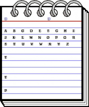 Draughtwork Demo Regular animated font preview Draughtwork Demo Regular animated font preview