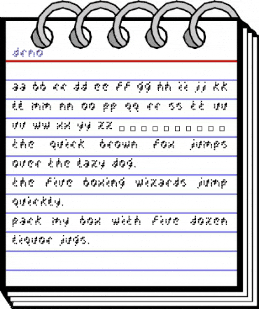 DrNO Medium animated font preview