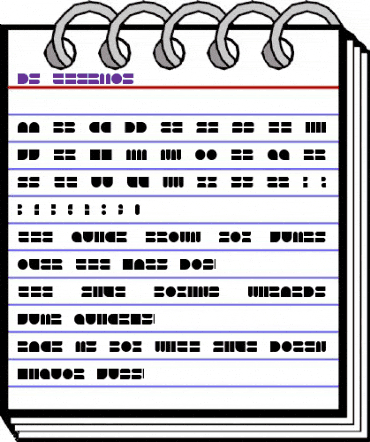 DS Thermos Regular animated font preview