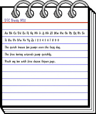DTC Brody M32 Regular animated font preview DTC Brody M32 Regular animated font preview