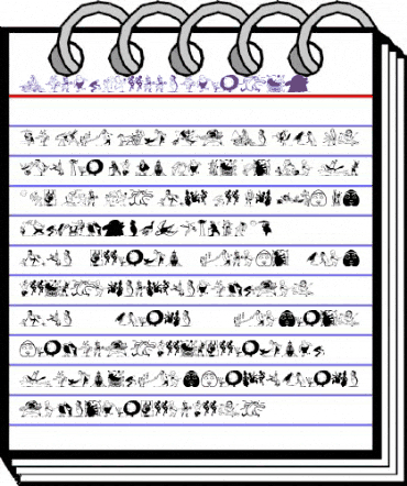 EarlySurrealism1 Regular animated font preview