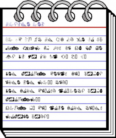 Easter art Regular animated font preview Easter art Regular animated font preview