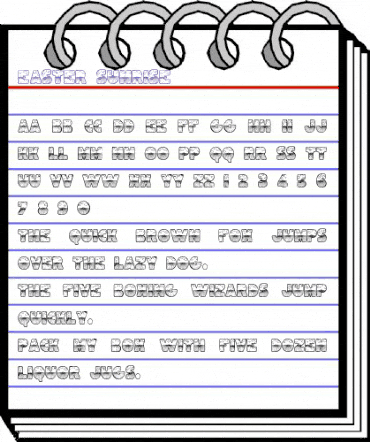 Easter Sunrise Regular animated font preview