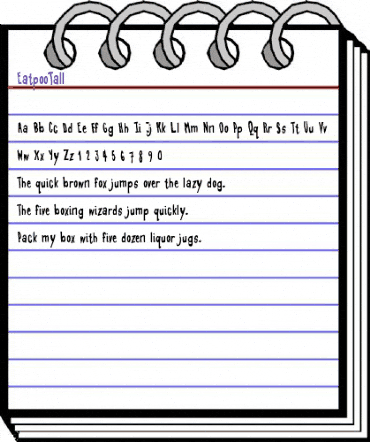 Eatpoo Regular animated font preview Eatpoo Regular animated font preview