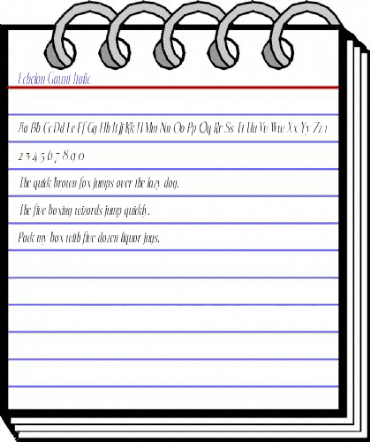 Echelon Gaunt Italic animated font preview Echelon Gaunt Italic animated font preview