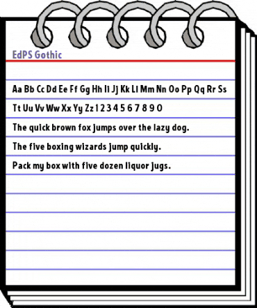 EdPS Regular animated font preview EdPS Regular animated font preview