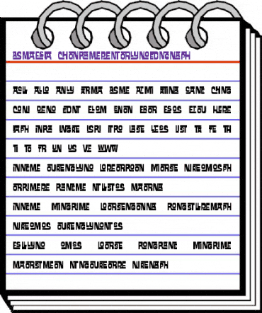 EdPS Regular animated font preview EdPS Regular animated font preview