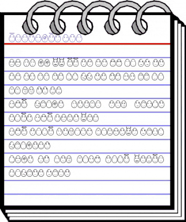 eggfaces tfb Regular animated font preview eggfaces tfb Regular animated font preview