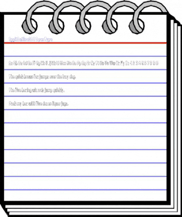 EggitOutlineAOE Regular animated font preview