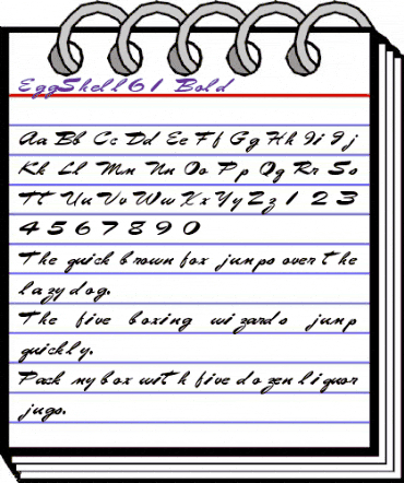 EggShell61 Bold animated font preview EggShell61 Bold animated font preview