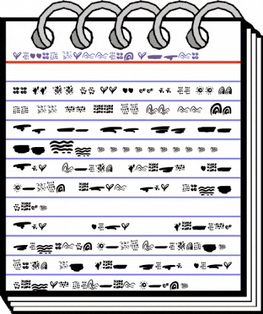 Eiffal Merrias Extra Regular animated font preview