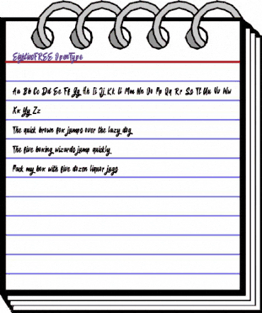 Eighties FREE Regular animated font preview