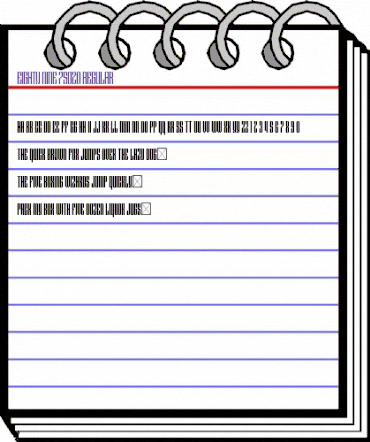 Eighty Nine 75020 Regular animated font preview Eighty Nine 75020 Regular animated font preview