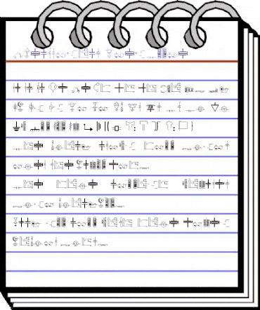 Electronics Regular animated font preview Electronics Regular animated font preview