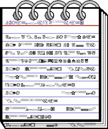 Elegant Dings Regular animated font preview